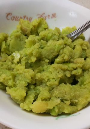 材料２つで簡単☆そら豆餡-レシピのメイン写真