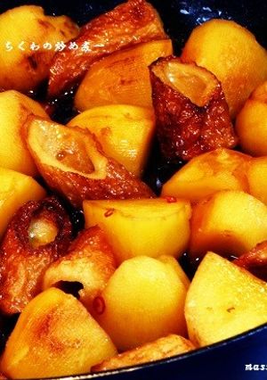 ■簡単♪じゃが芋とちくわの炒め煮■-レシピのメイン写真