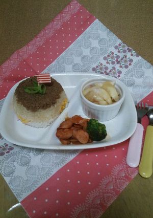 子供が喜ぶワンプレートご飯-レシピのメイン写真