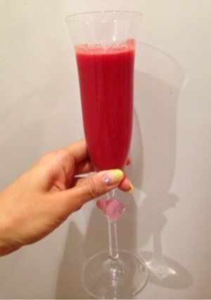 真紅のスムージー-レシピのメイン写真
