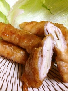 新生姜の豚巻き〜レタス包み-レシピのメイン写真