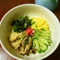 รูปของ 冷やし五目うどん