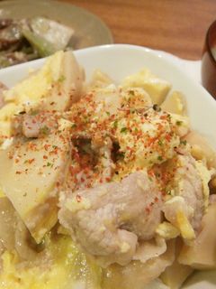 *たけのこと豚肉の卵とじ丼*-レシピのメイン写真