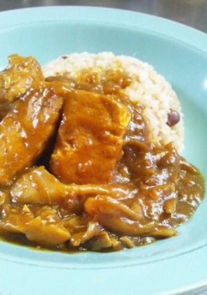 かじきとキノコのカレー-レシピのメイン写真