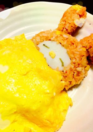 マイメロオムライス♩-レシピのメイン写真