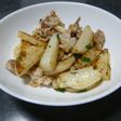 え?これだけ?簡単!豚肉と長いもの塩炒め