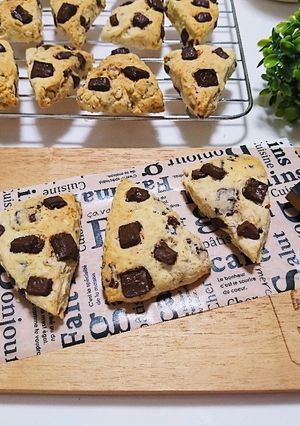 スタバ風チョコレートスコーン-レシピのメイン写真
