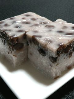 ココナッツ入り小豆ミルク寒天-レシピのメイン写真