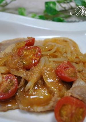 簡単!野菜ジュースを使って豚の生姜焼き-レシピのメイン写真