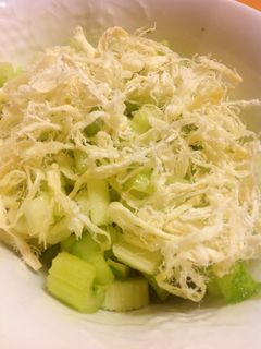 セロリとサキイカのレモンサラダ-レシピのメイン写真