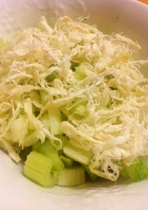 セロリとサキイカのレモンサラダ-レシピのメイン写真