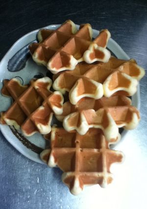 ホットケーキで簡単ワッフル-レシピのメイン写真