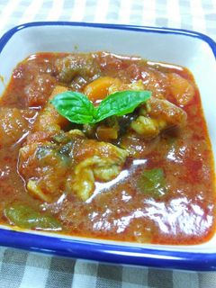 ごはんにあう野菜たっぷりチキンのトマト煮-レシピのメイン写真