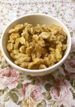 糖質制限！バターシュガー風味のくるみ-レシピのメイン写真