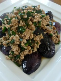 揚げ茄子の挽き肉餡かけ♪-レシピのメイン写真