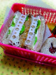 幼稚園 お弁当♡サンドイッチ-レシピのメイン写真