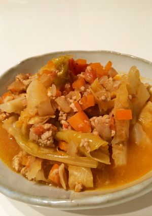 キャベツのトマト煮-レシピのメイン写真
