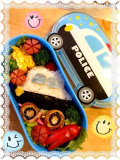 キャラ弁☆パトカー-レシピのメイン写真