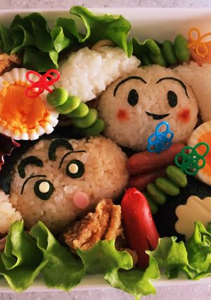 ピクニック弁当9 クレヨンしんちゃん-レシピのメイン写真