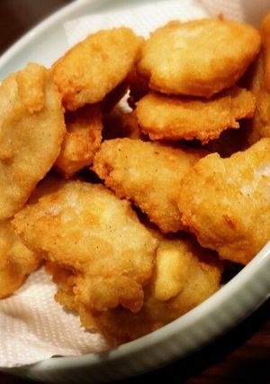 手摑み離乳食OK !柔らかお豆腐ナゲット-レシピのメイン写真