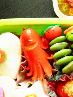 お弁当☆たこウインナー星人?-レシピのメイン写真