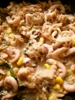 イカの塩辛とツナ野菜炒め-レシピのメイン写真