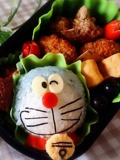 ドラえもんおにぎり キャラ弁に-レシピのメイン写真