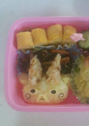 キャラ弁 コマじろう(妖怪ウォッチ)-レシピのメイン写真
