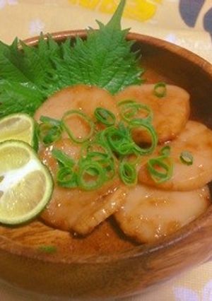 ホタテのバター醤油-レシピのメイン写真