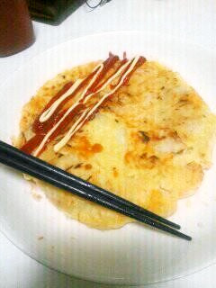 ソース抜き チーズ in お好み焼き-レシピのメイン写真
