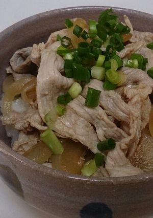 あっさり ヘルシー 豚丼♪-レシピのメイン写真