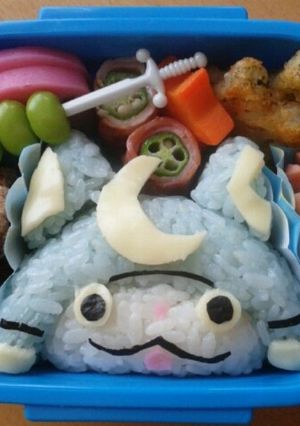 妖怪ウォッチ ブシニャン キャラ弁-レシピのメイン写真