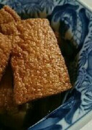 厚揚げ食べたくて。１５分甘辛煮♪-レシピのメイン写真