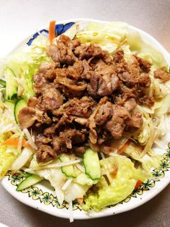 豚肉の生姜焼きサラダ-レシピのメイン写真