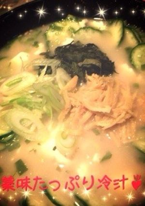 風邪・暑い日に！簡単❁薬味たっぷり冷汁❁-レシピのメイン写真