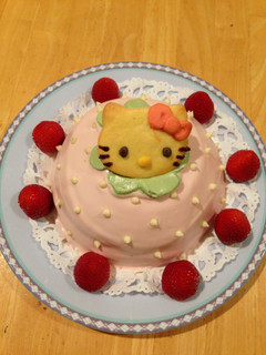 イチゴのドームケーキ-レシピのメイン写真