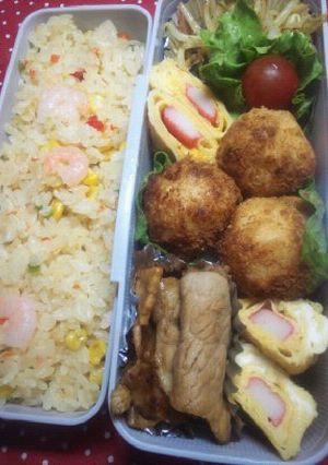 高校生のお弁当30♪-レシピのメイン写真