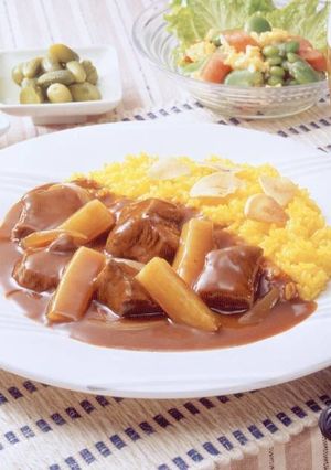 牛肉と長いものスタミナカレー-レシピのメイン写真
