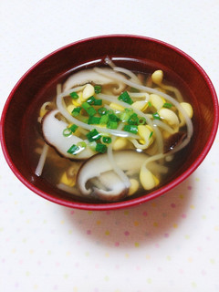 ヘルシー❀大豆もやしのスープ-レシピのメイン写真