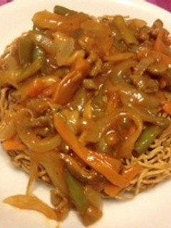あんかけ和風ナポリタン揚げ焼きそば♡-レシピのメイン写真