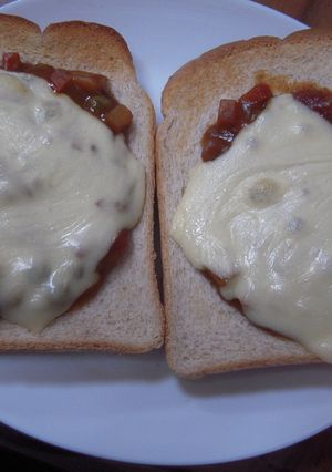 カレー食パン-レシピのメイン写真