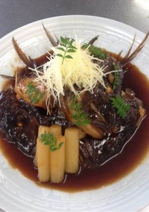 お手軽に鯛の兜煮-レシピのメイン写真