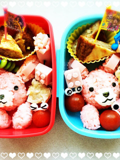 うさちゃん お弁当♪-レシピのメイン写真