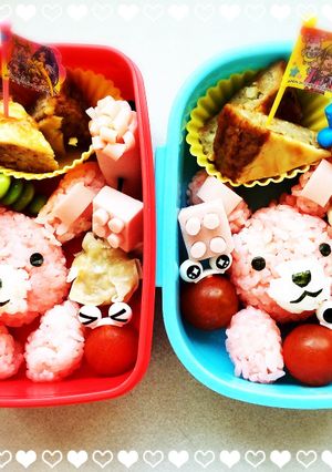 うさちゃん お弁当♪-レシピのメイン写真