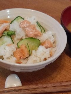 炊飯器だけ 簡単☆鮭ごはん-レシピのメイン写真