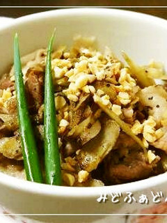 副菜に✿豚とごぼうの麺つゆで炒めもの-レシピのメイン写真