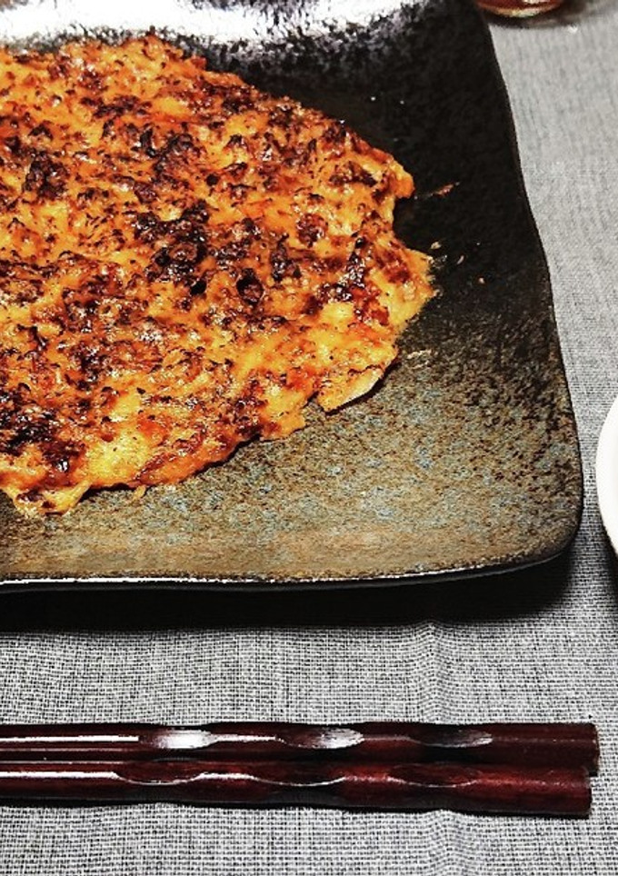 長芋とろろ焼き、わさび醤油ダレ-レシピのメイン写真