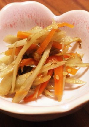 きんぴらごぼう-レシピのメイン写真