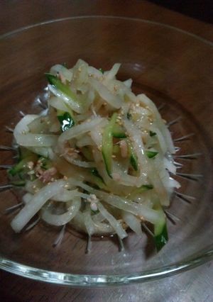 サッパリ★ツナ入り大根サラダ〜給食編-レシピのメイン写真