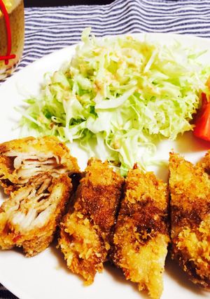 下茹でで時短♪チーズミルフィーユカツ-レシピのメイン写真